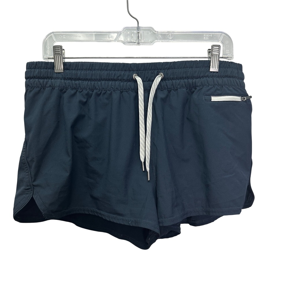 Vuori Clementine Shorts XL Navy Lined Athletic Running Workout 2.5"VW304 Womens